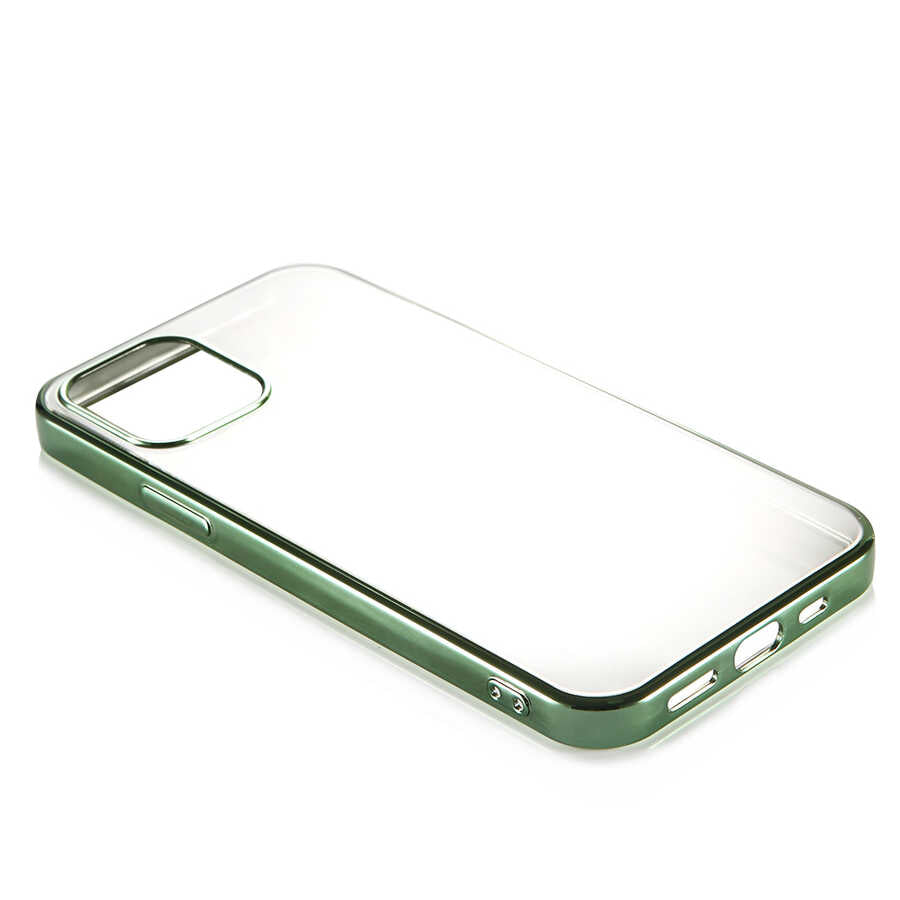 Apple iPhone 12 Benks Magic Glitz Ultra-Thin Transparent Protective Soft Cover Black