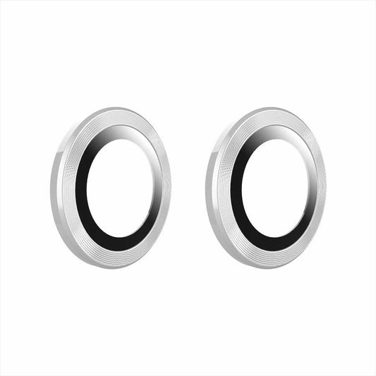 Apple iPhone 12 Go Des Eagle Kamera Lens Koruyucu Gümüş