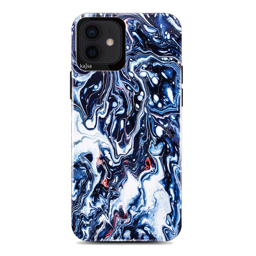 Apple iPhone 12 Case Kajsa Lava Cover NO4