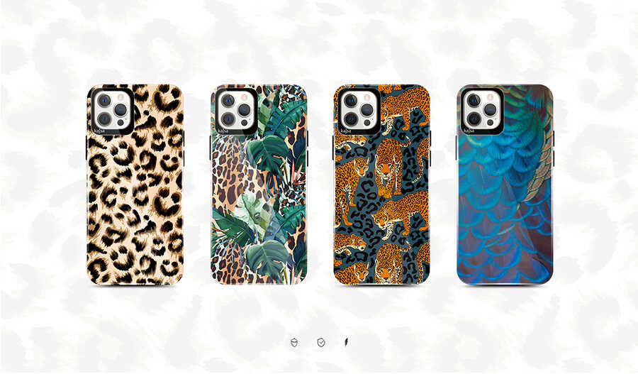 Apple iPhone 12 Case Kajsa Wild Cover NO2