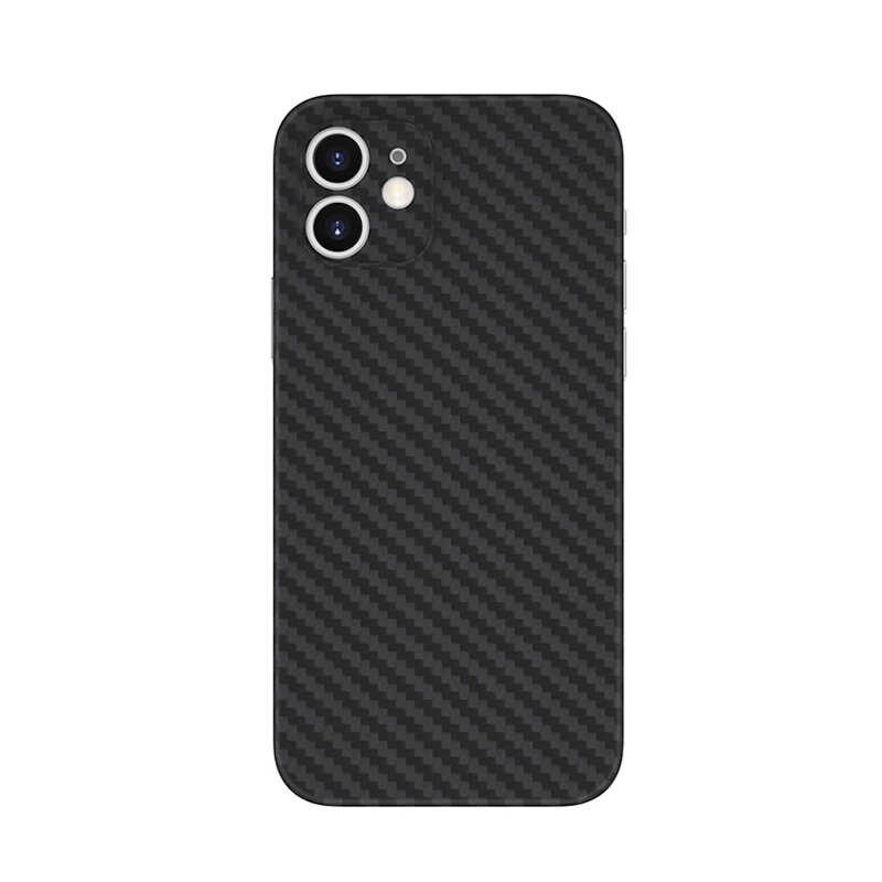 Apple iPhone 12 Case Wiwu Skin Carbon PP Cover Black