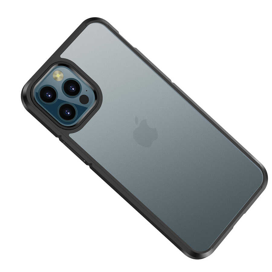 Apple iPhone 12 Case Wlons H-Bom Cover Colorless
