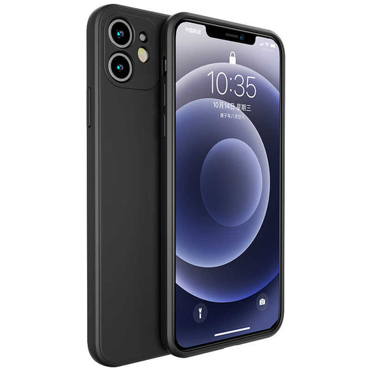 Apple iPhone 12 Mini Kılıf Benks Painting TPU Kapak Siyah