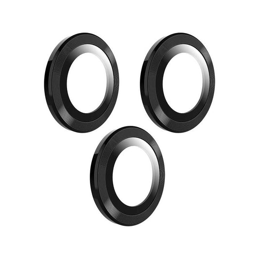 Apple iPhone 12 Pro Go Des Eagle Kamera Lens Koruyucu Siyah