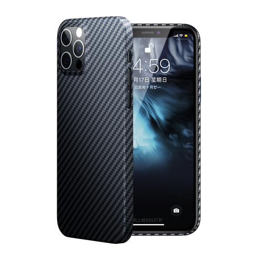 Apple iPhone 12 Pro Kılıf Benks Aramid Kapak Siyah