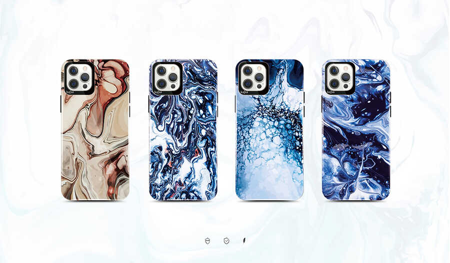 Apple iPhone 12 Pro Case Kajsa Lava Cover NO4