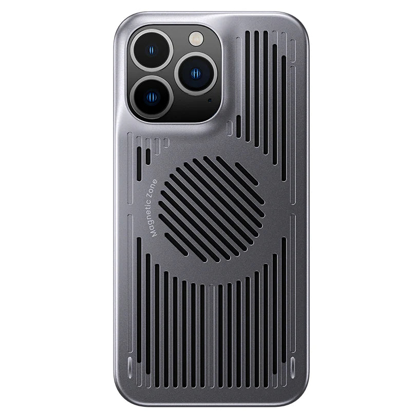 Apple iPhone 12 Pro Case M-safe Charging Cooler Benks Biliz Cover Gray