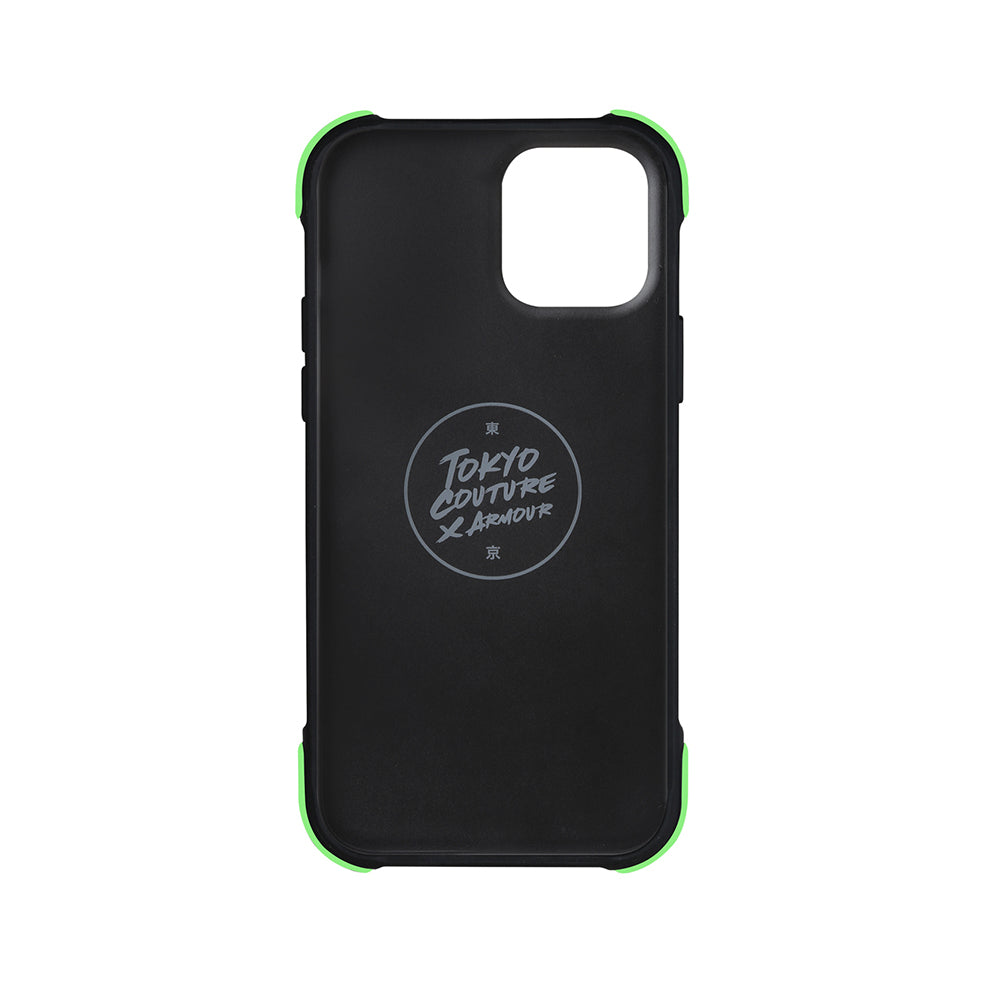 Apple iPhone 12 Pro Case SkinArma Stand Leather Look Funsha Cover Green