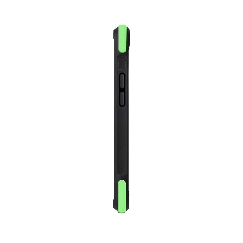 Apple iPhone 12 Pro Case SkinArma Stand Leather Look Funsha Cover Green