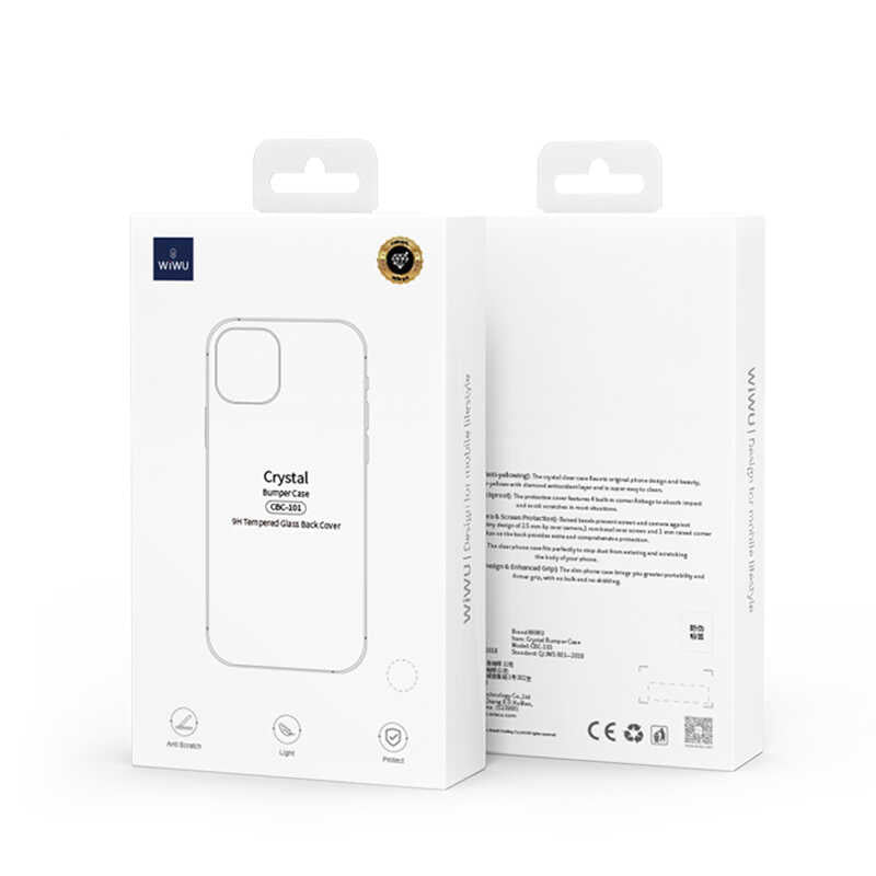 Apple iPhone 12 Pro Case Wiwu Magnetic Crystal Cover Colorless