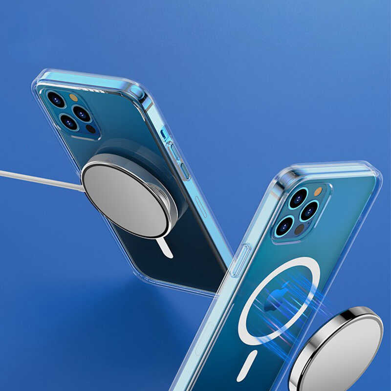 Apple iPhone 12 Pro Case Wiwu Magnetic Crystal Cover Colorless