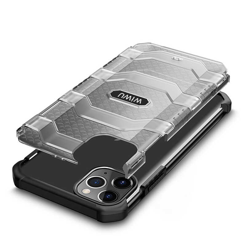 Apple iPhone 12 Pro Case Wiwu Voyager Cover Black