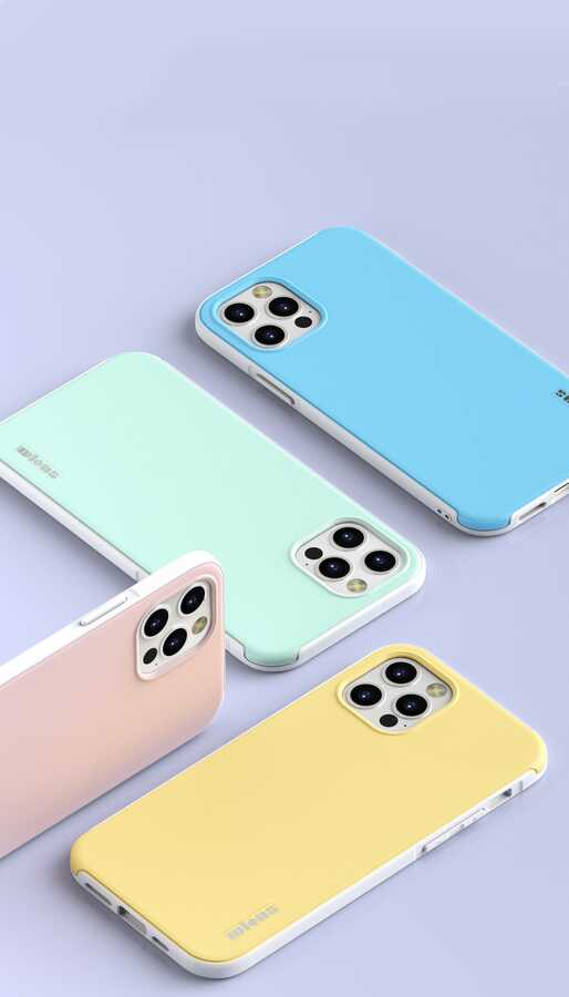 Apple iPhone 12 Pro Case Wlons Hill Cover White