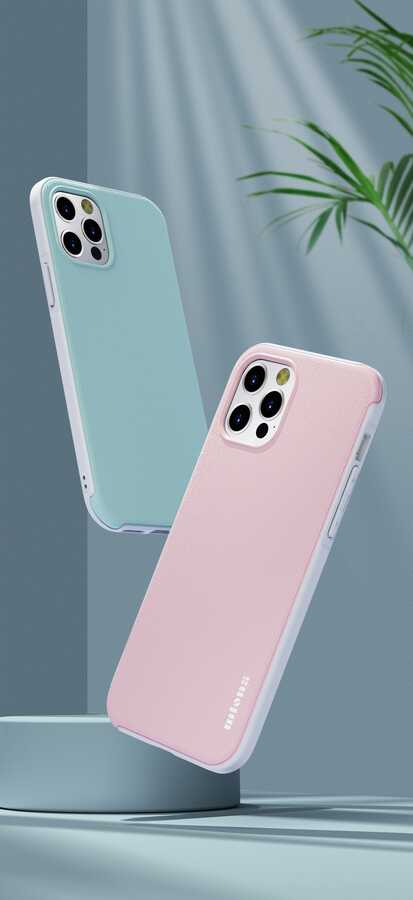 Apple iPhone 12 Pro Case Wlons Hill Cover Orange