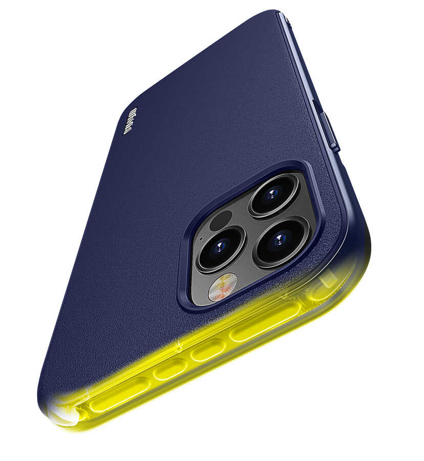 Apple iPhone 12 Pro Case Wlons Hill Cover Orange