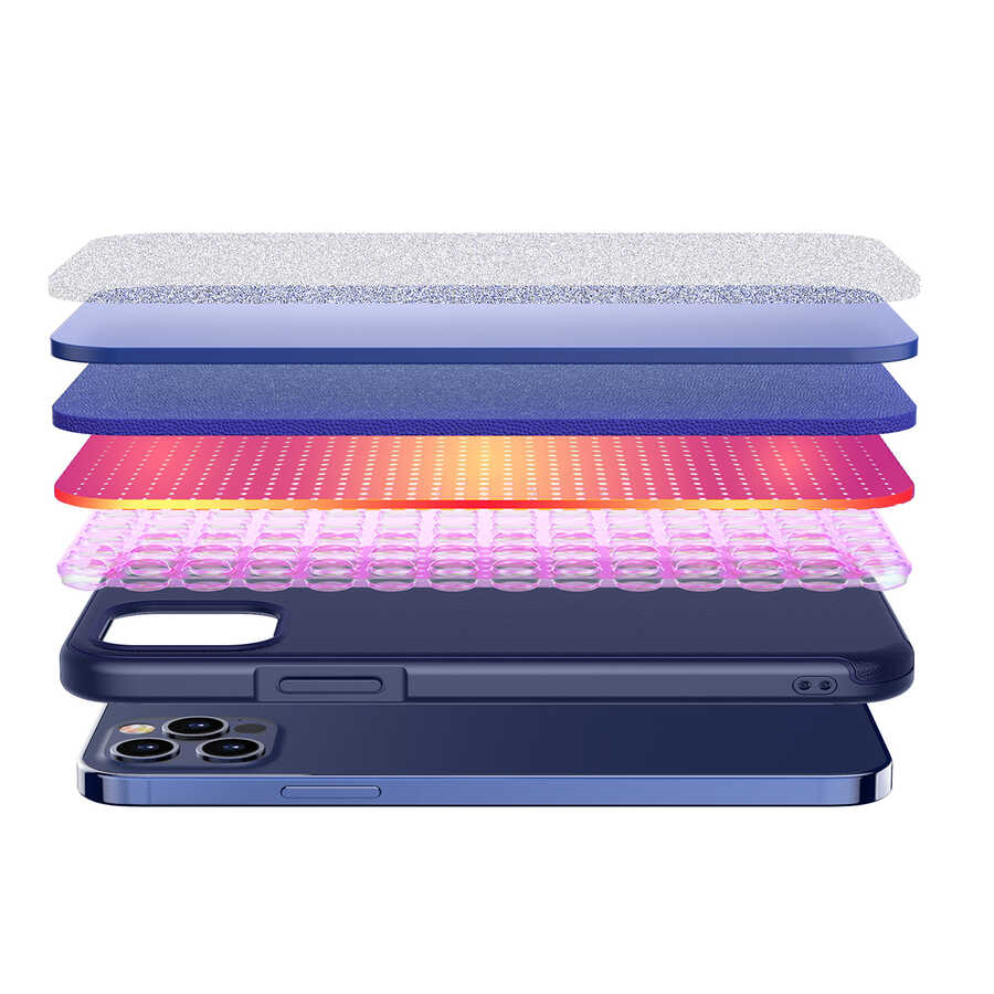 Apple iPhone 12 Pro Case Wlons Hill Cover Pink