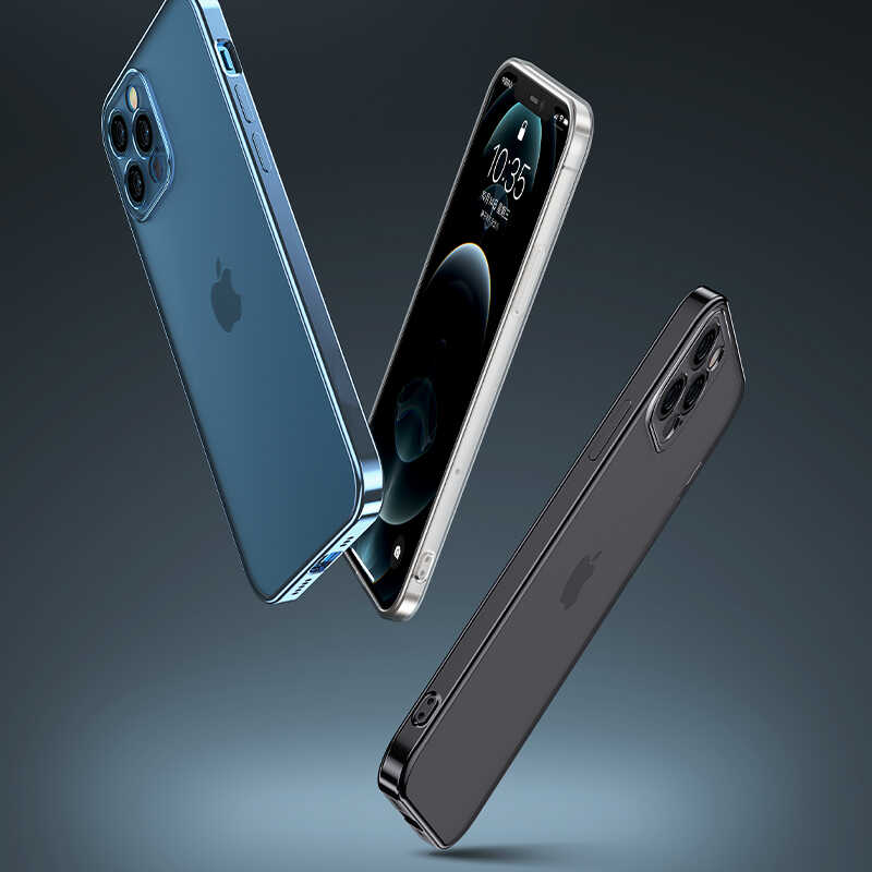 Apple iPhone 12 Pro Max Benks Matte Electroplated TPU Cover Colorless