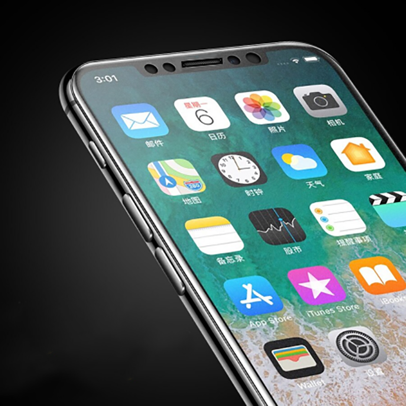 Apple iPhone 12 Pro Max Go Des Matte Ceramic Screen Protector Black