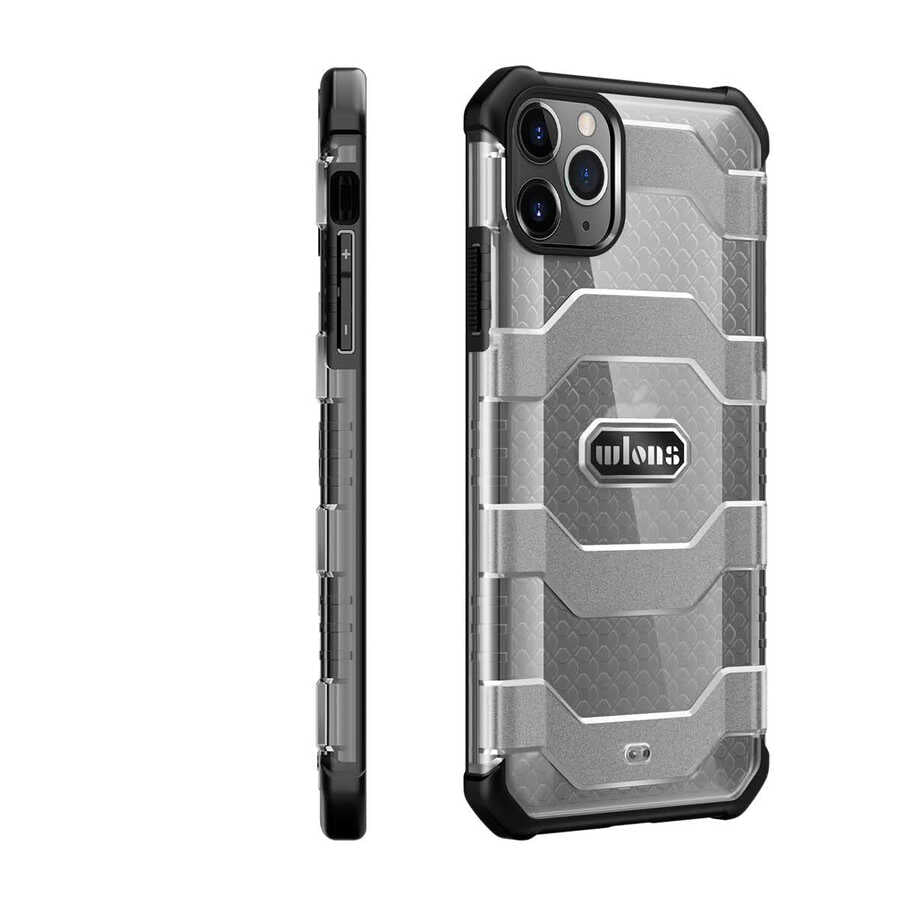 Apple iPhone 12 Pro Max Kılıf Wlons Mit Kapak Siyah
