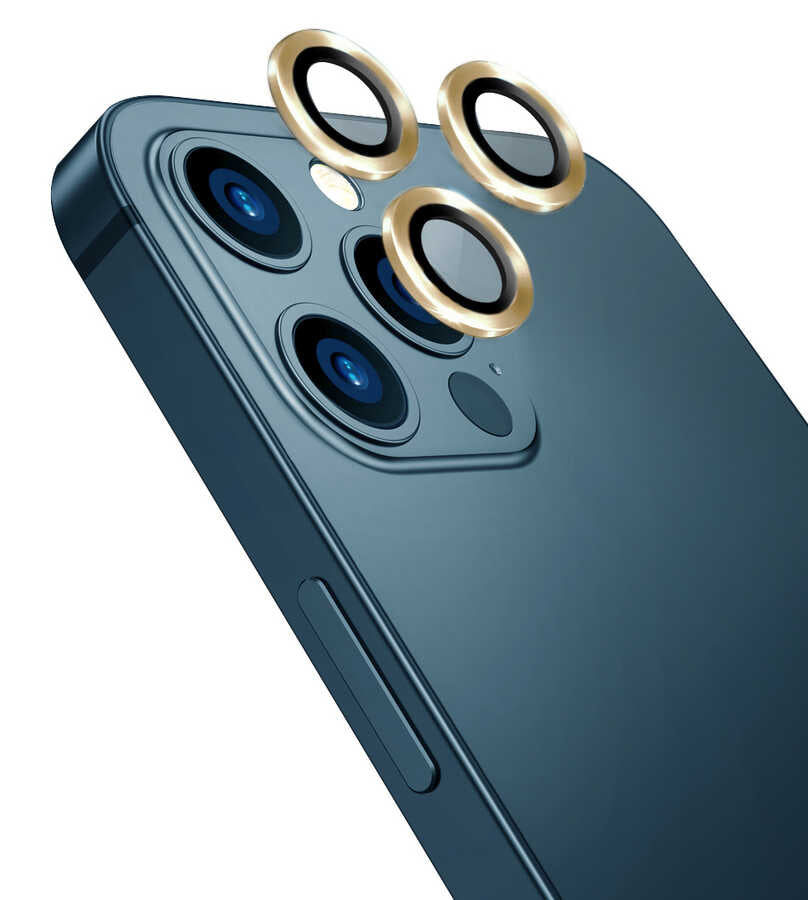 Apple iPhone 12 Pro Wiwu Lens Guard Blue