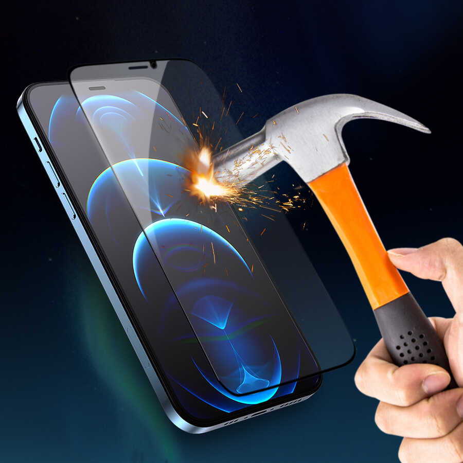 Apple iPhone 12 Wiwu iVista Super Hardness Screen Protector Black