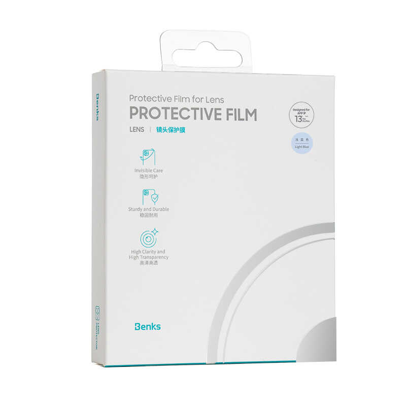 Apple iPhone 13 Benks New KR Camera Lens Protector White