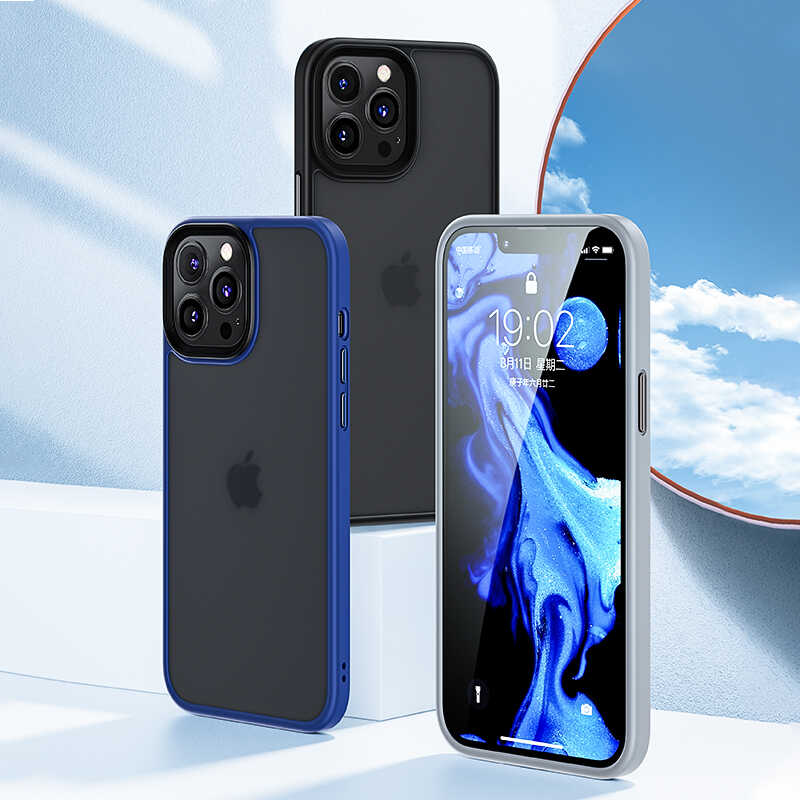 Apple iPhone 13 Case Benks Magic Hybrid Cover Gray