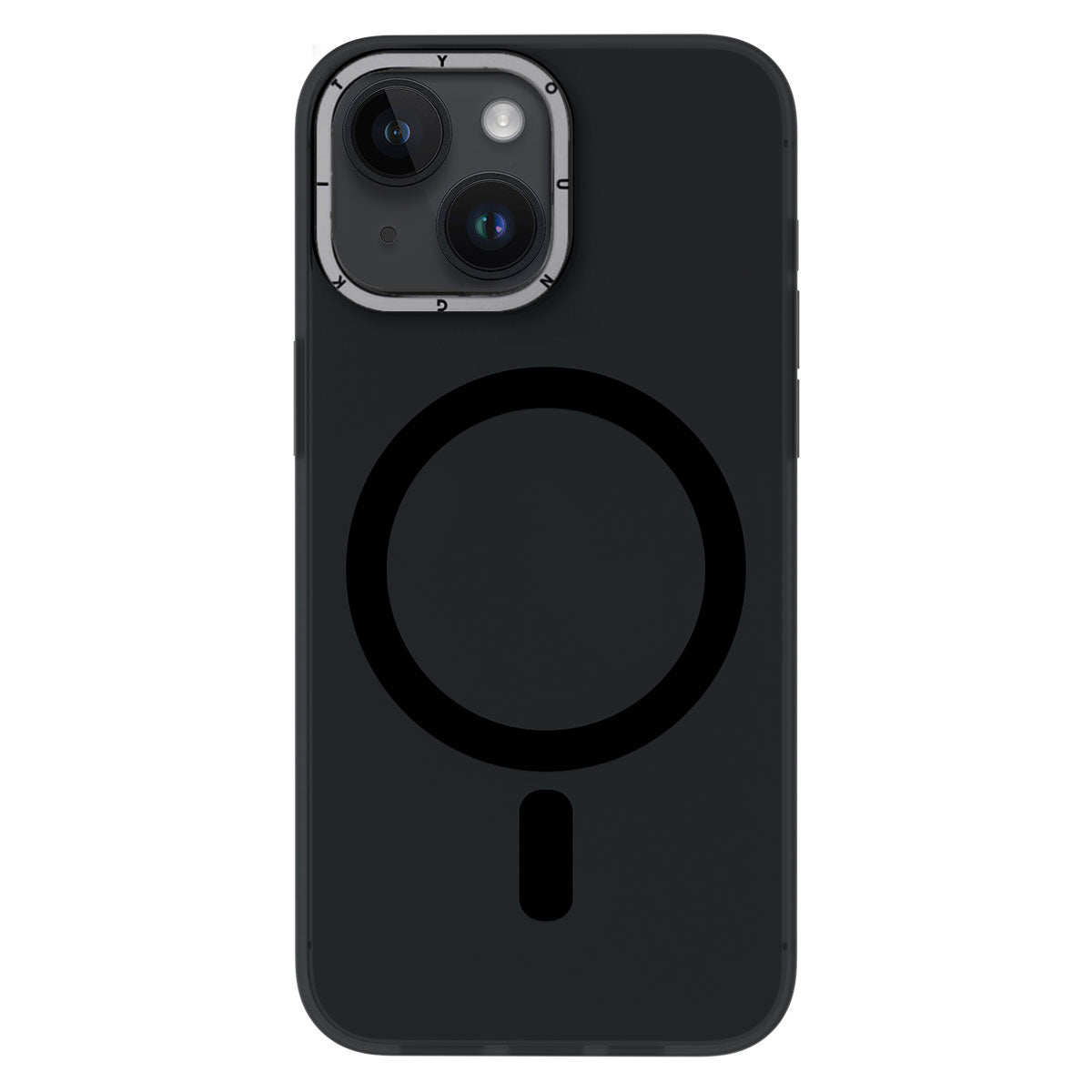 Apple iPhone 13 Case M-safe Charging Feature Youngkit Hidden Sand Series Cover Black