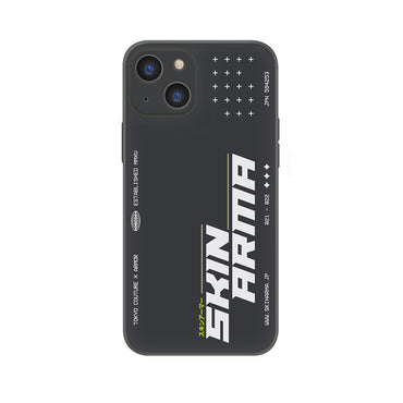 Apple iPhone 13 Kılıf Skinarma M-Safe Şarj Özellikli Hadaka Tsuika Kapak Füme