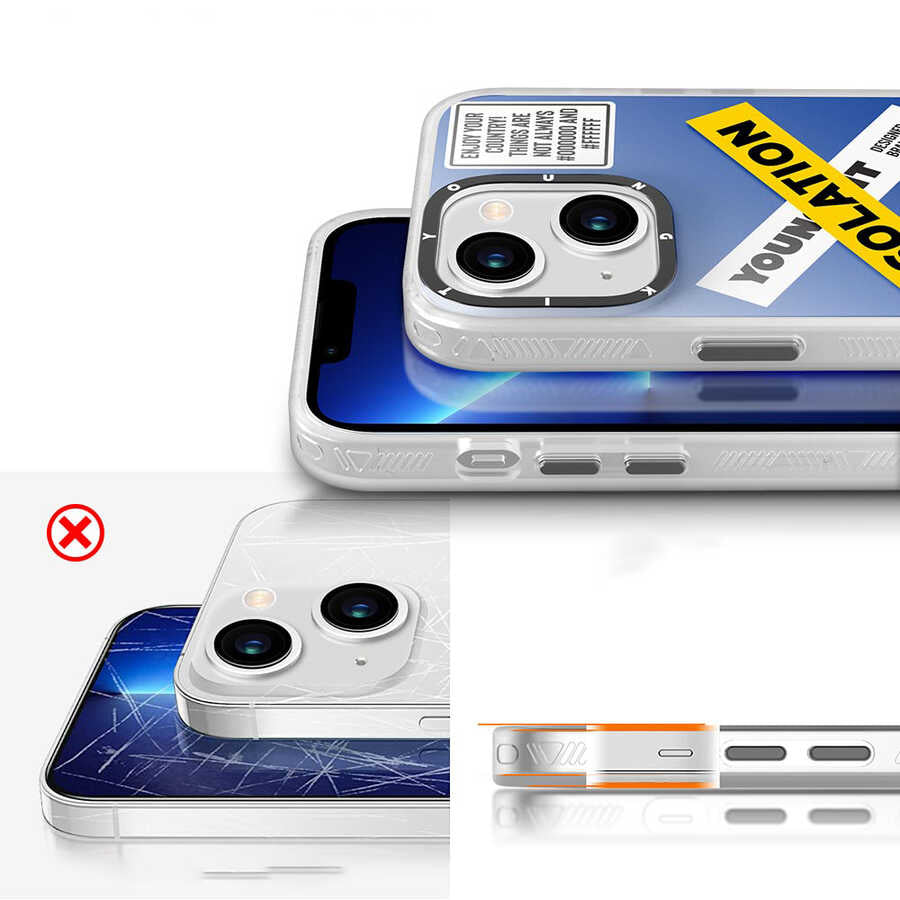 Apple iPhone 13 Case YoungKit Holiday Series Cover White
