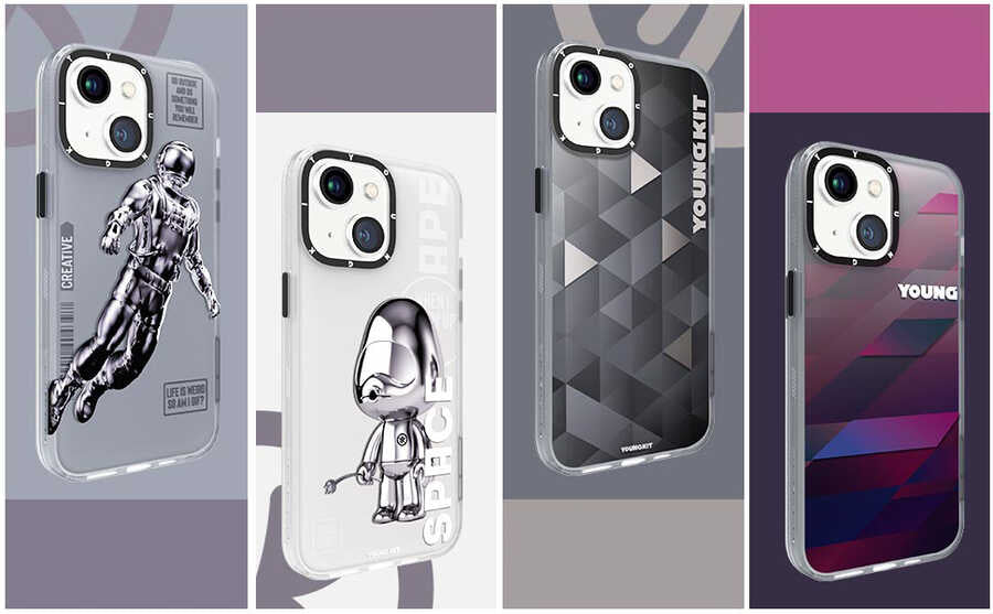 Apple iPhone 13 Case YoungKit Classic Series Cover CL004 Triangle