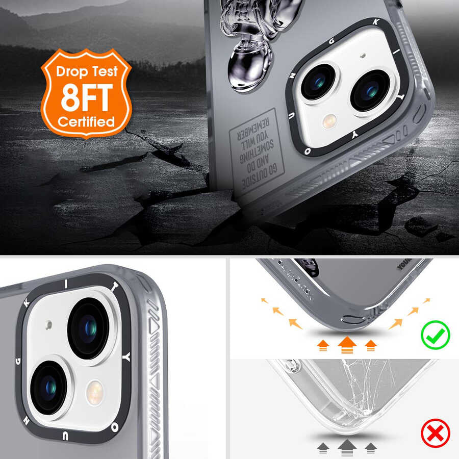 Apple iPhone 13 Case YoungKit Classic Series Cover CL004 Triangle