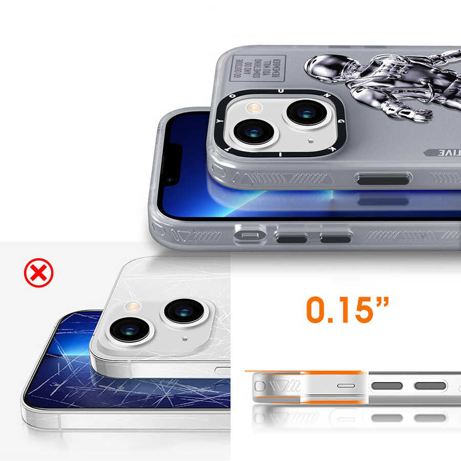 Apple iPhone 13 Case YoungKit Classic Series Cover CL004 Triangle