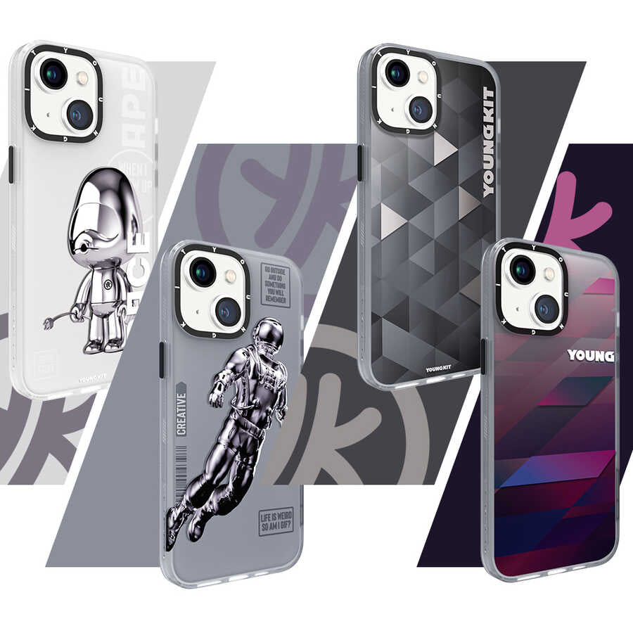 Apple iPhone 13 Case YoungKit Classic Series Cover CL004 Triangle