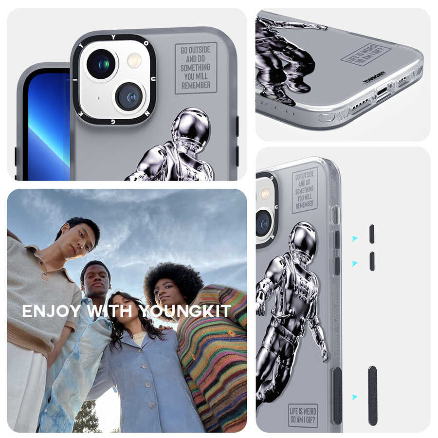 Apple iPhone 13 Case YoungKit Classic Series Cover CL004 Triangle