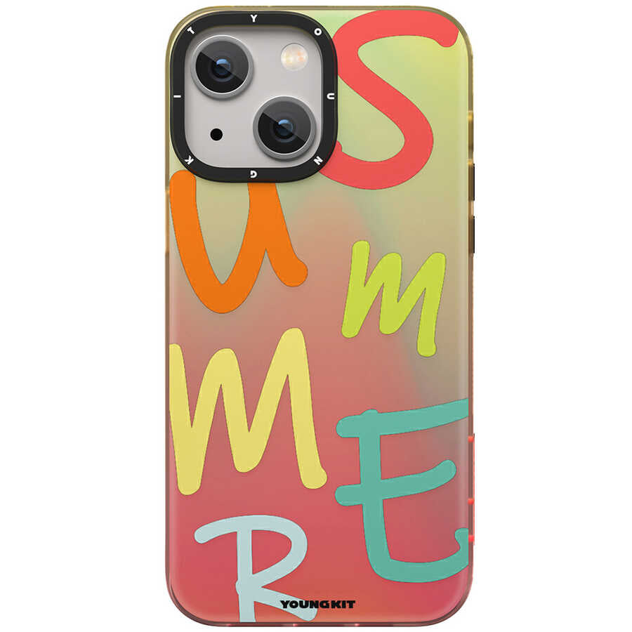 Apple iPhone 13 Case YoungKit Summer Series Cover Orange