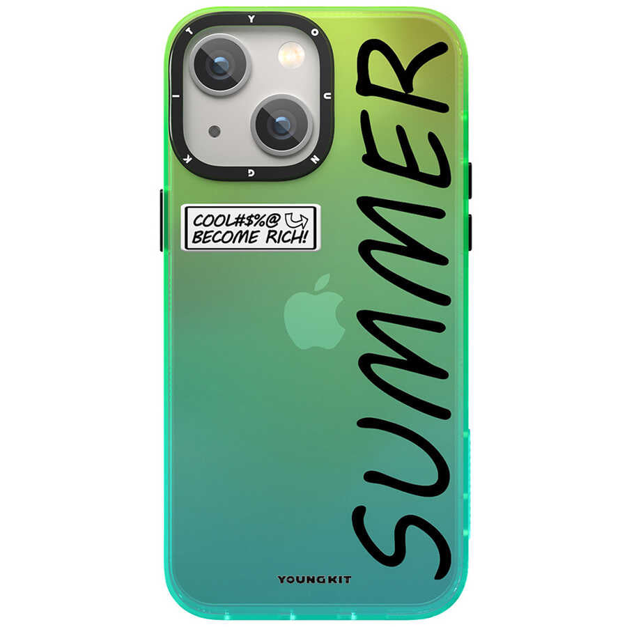 Apple iPhone 13 Case YoungKit Summer Series Cover Orange