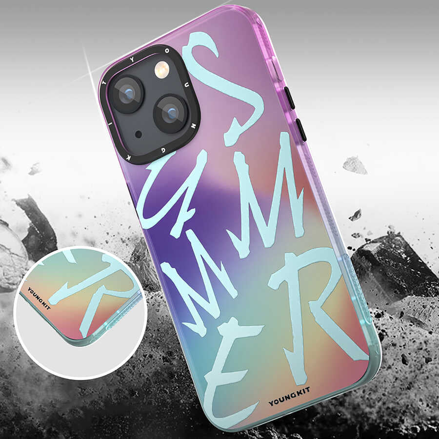 Apple iPhone 13 Case YoungKit Summer Series Cover Orange