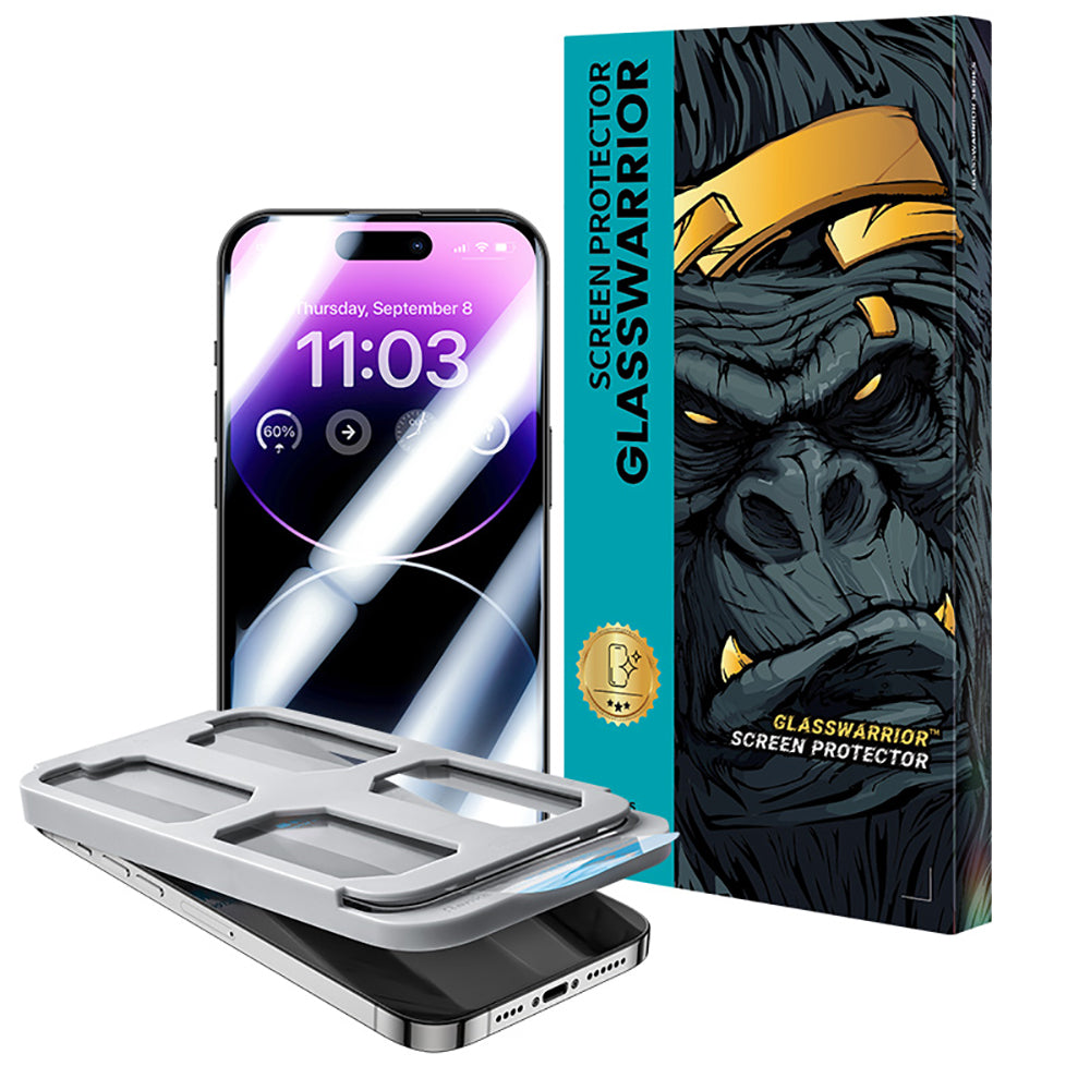 Apple iPhone 13 Pro Benks Glass Warrior Cam Ekran Koruyucu Siyah