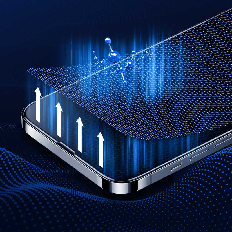 Apple iPhone 13 Pro Benks Little KingKong Matte Glass Screen Protector Black