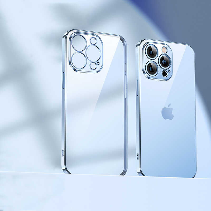 Apple iPhone 13 Pro Benks Matte Electroplated TPU Cover Blue