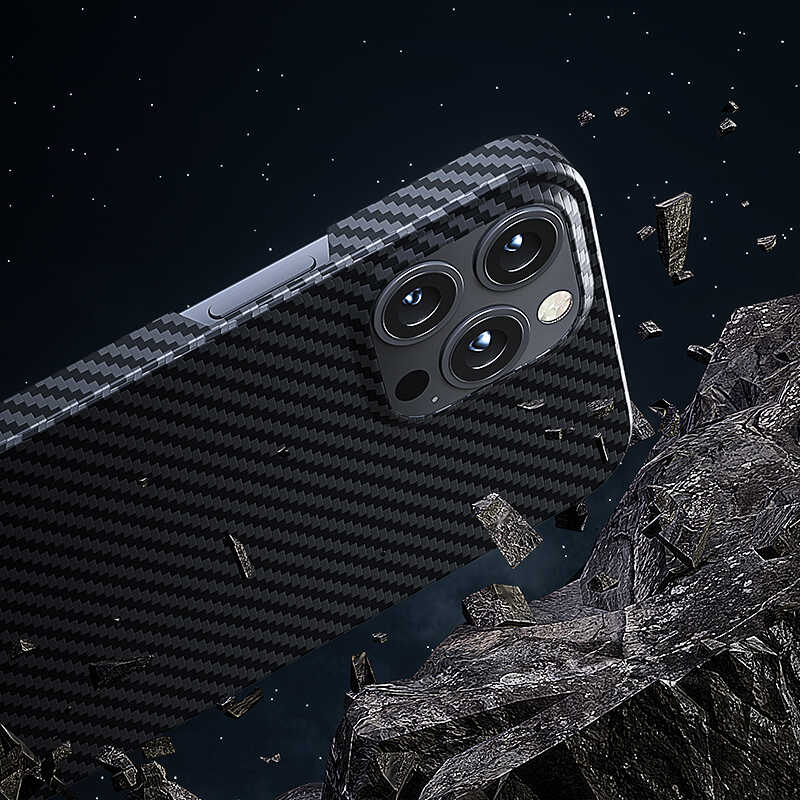 Apple iPhone 13 Pro Case Benks Aramid Fiber Cover Black