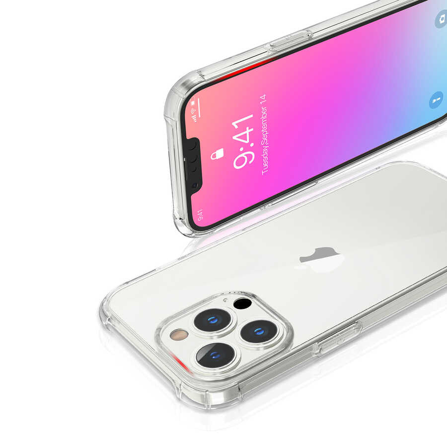 Apple iPhone 13 Pro Case Kajsa Transparent Cover Colorless