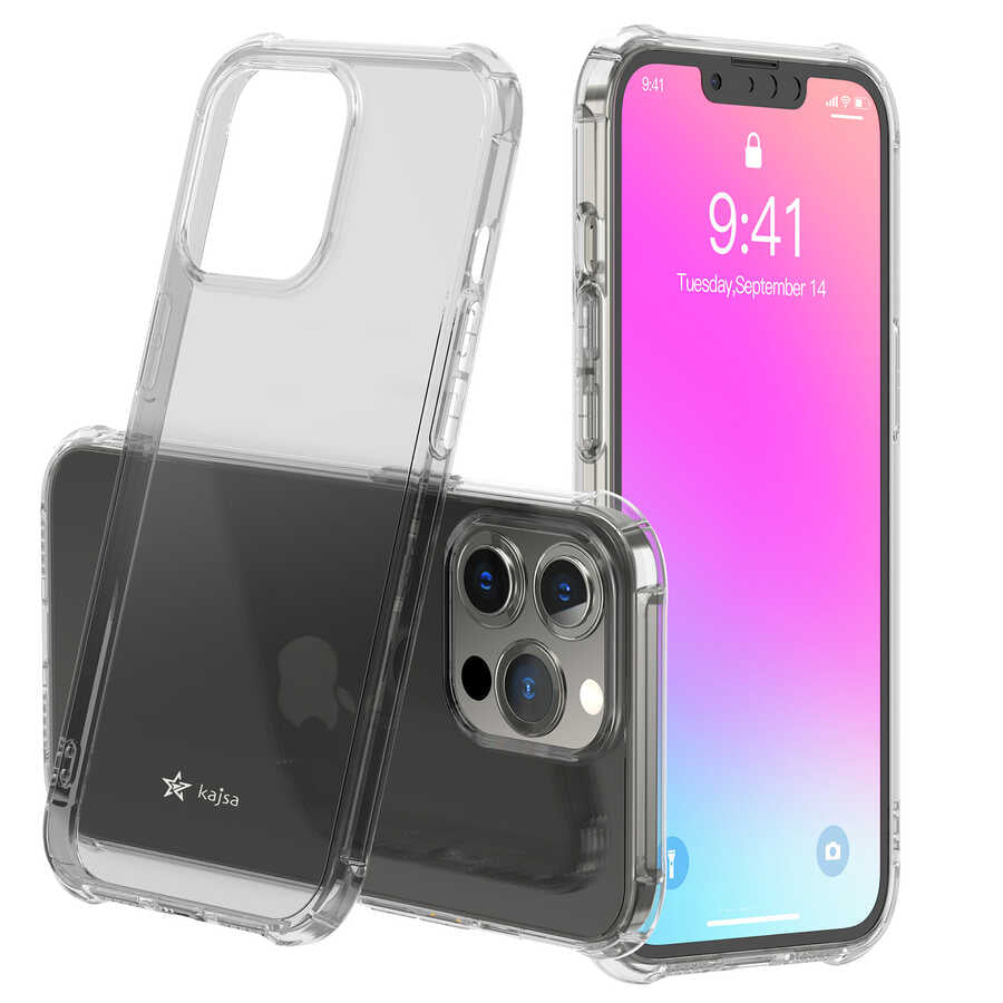 Apple iPhone 13 Pro Case Kajsa Transparent Cover Colorless