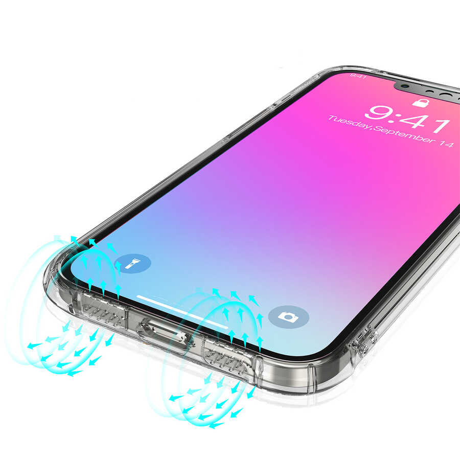 Apple iPhone 13 Pro Case Kajsa Transparent Cover Colorless