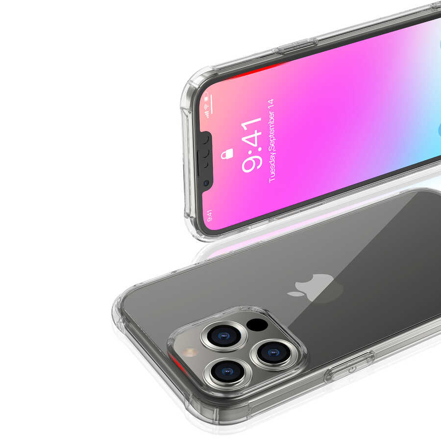 Apple iPhone 13 Pro Case Kajsa Transparent Cover Colorless
