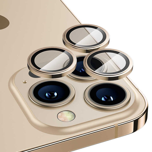 Apple iPhone 13 Pro Max Benks King Kong Camera Lens Protector Gold