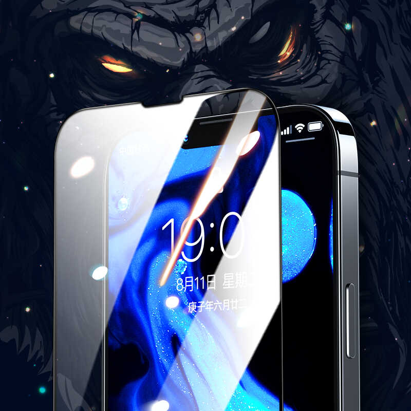 Apple iPhone 13 Pro Max Benks Little KingKong Tempered Glass Screen Protector Black