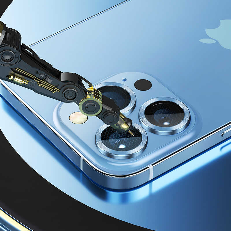 Apple iPhone 13 Pro Max Benks New KR Camera Lens Protector Gray