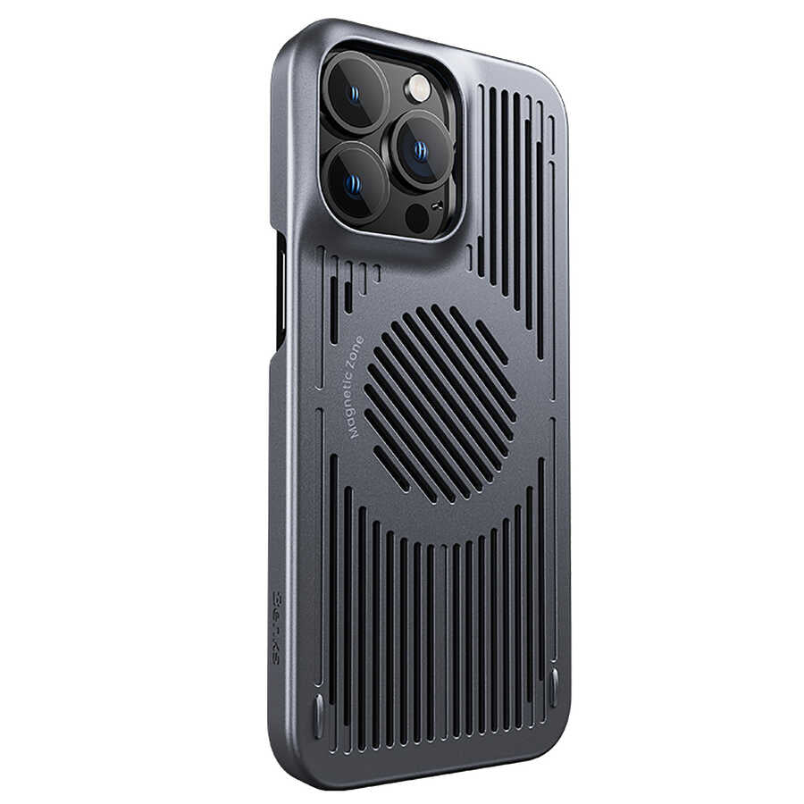 Apple iPhone 13 Pro Max Case Benks Bizzard Cooling Feature Gaming Phone Case Gray